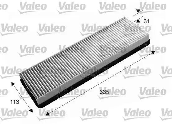 Filtrs, Salona telpas gaiss Valeo 715646