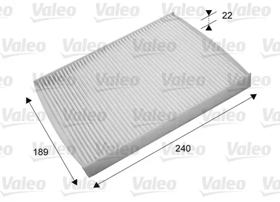 Filtrs, Salona telpas gaiss Valeo 715660