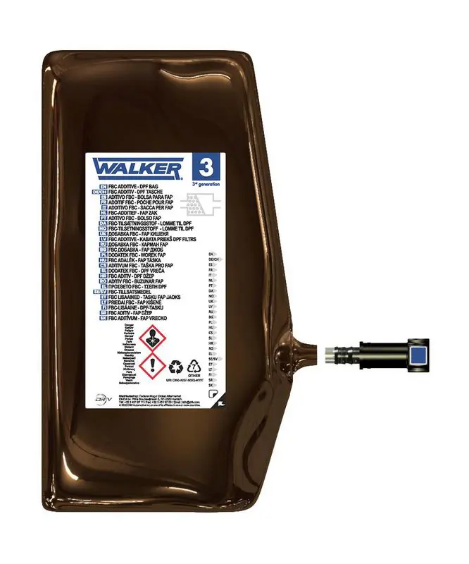 Additive, soot/particulate filter regeneration WALKER 83609