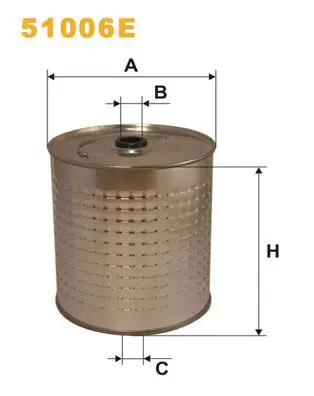 Eļļas filtrs WIX 51006E