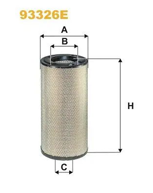 Gaisa filtrs WIX 93326E