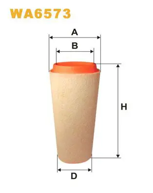 Gaisa filtrs WIX WA6573