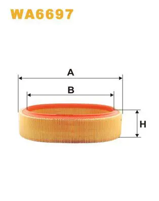 Gaisa filtrs WIX WA6697