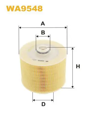 Gaisa filtrs WIX WA9548