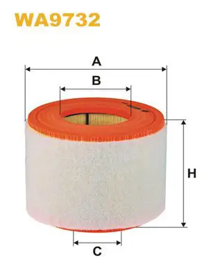 Gaisa filtrs WIX WA9732