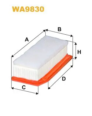 Gaisa filtrs WIX WA9830