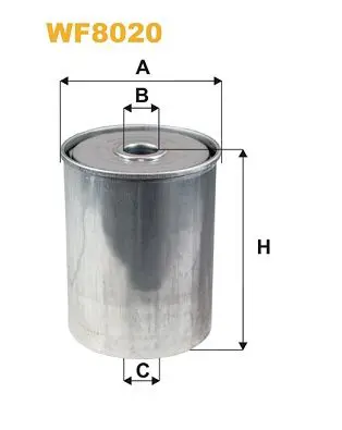 Degvielas filtrs WIX WF8020
