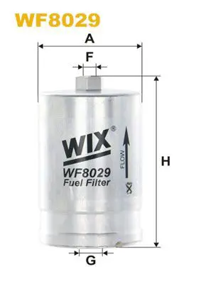 Degvielas filtrs WIX WF8029
