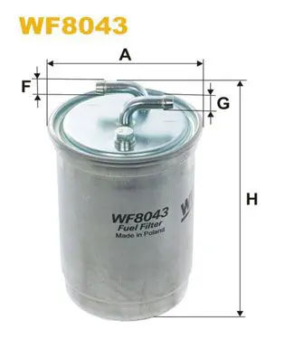 Degvielas filtrs WIX WF8043