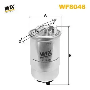Degvielas filtrs WIX WF8046