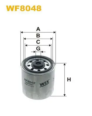 Degvielas filtrs WIX WF8048