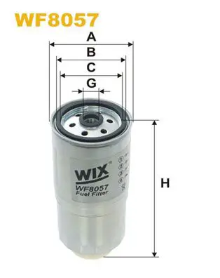 Degvielas filtrs WIX WF8057