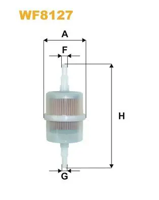 Degvielas filtrs WIX WF8127