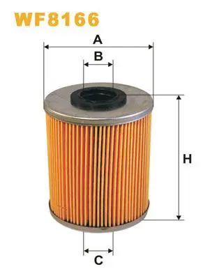 Degvielas filtrs WIX WF8166