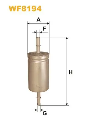 Degvielas filtrs WIX WF8194