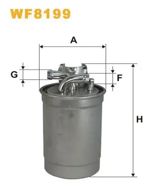 Degvielas filtrs WIX WF8199