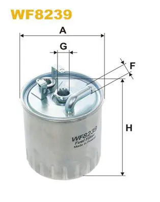 Degvielas filtrs WIX WF8239