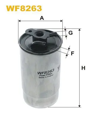 Degvielas filtrs WIX WF8263