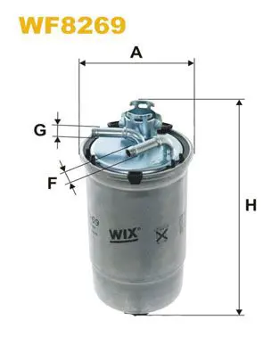 Degvielas filtrs WIX WF8269