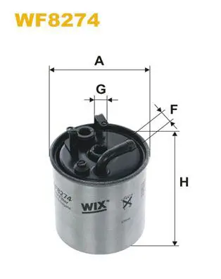 Degvielas filtrs WIX WF8274