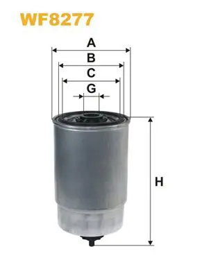 Degvielas filtrs WIX WF8277