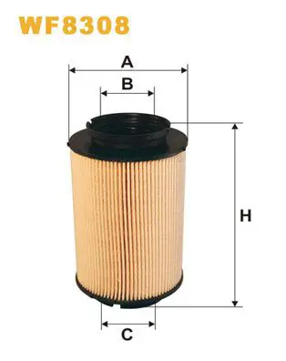 Degvielas filtrs WIX WF8308