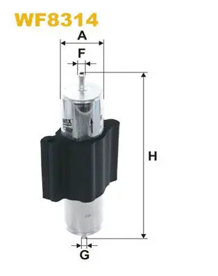 Degvielas filtrs WIX WF8314