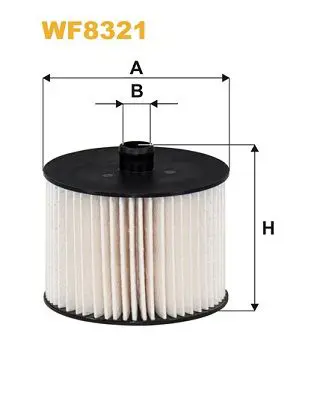 Degvielas filtrs WIX WF8321