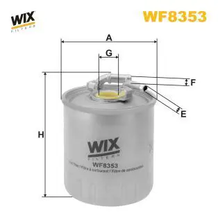 Degvielas filtrs WIX WF8353