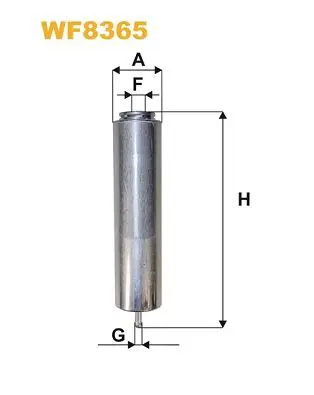 Degvielas filtrs WIX WF8365