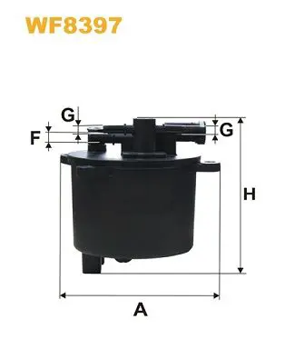 Degvielas filtrs WIX WF8397