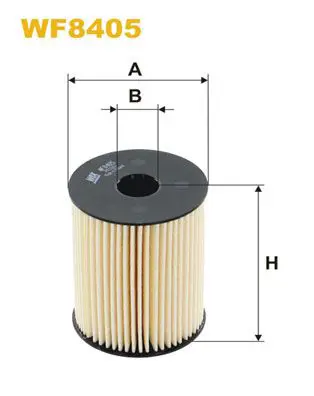 Degvielas filtrs WIX WF8405