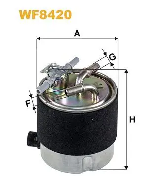 Degvielas filtrs WIX WF8420