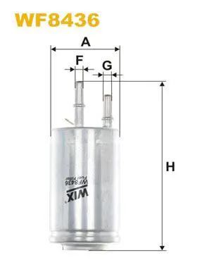 Degvielas filtrs WIX WF8436