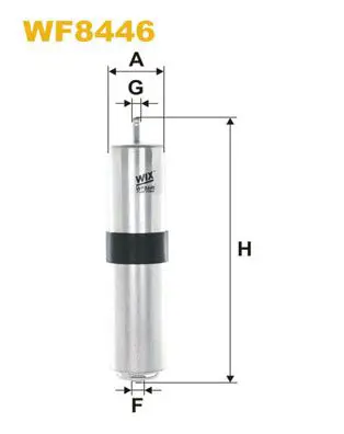 Degvielas filtrs WIX WF8446