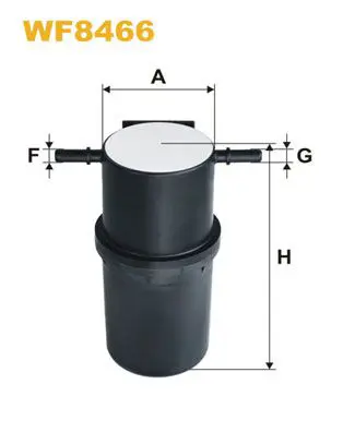 Degvielas filtrs WIX WF8466