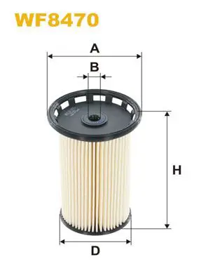 Degvielas filtrs WIX WF8470