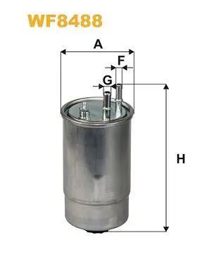 Fuel filter WIX WF8488