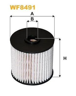 Degvielas filtrs WIX WF8491
