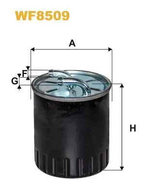 Degvielas filtrs WIX WF8509