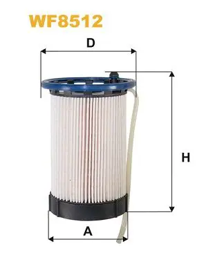 Degvielas filtrs WIX WF8512