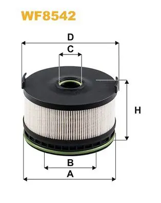 Fuel Filter WIX WF8542