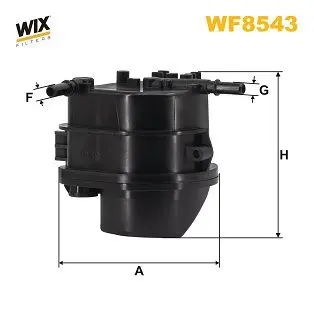 Fuel Filter WIX WF8543