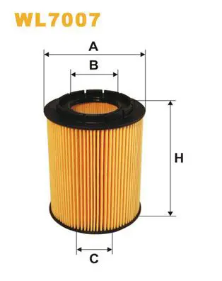 Eļļas filtrs WIX WL7007