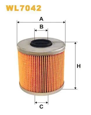Eļļas filtrs WIX WL7042