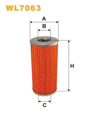 Eļļas filtrs WIX WL7063