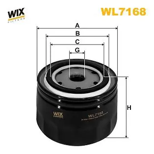 Eļļas filtrs WIX WL7168