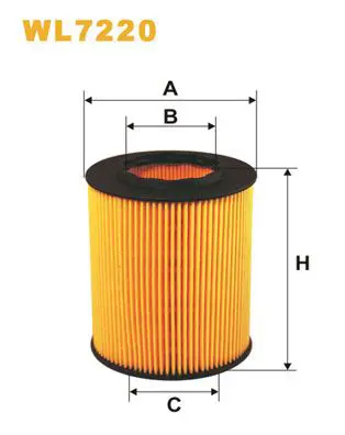 Eļļas filtrs WIX WL7220