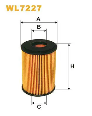 Eļļas filtrs WIX WL7227