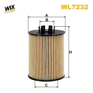Eļļas filtrs WIX WL7232